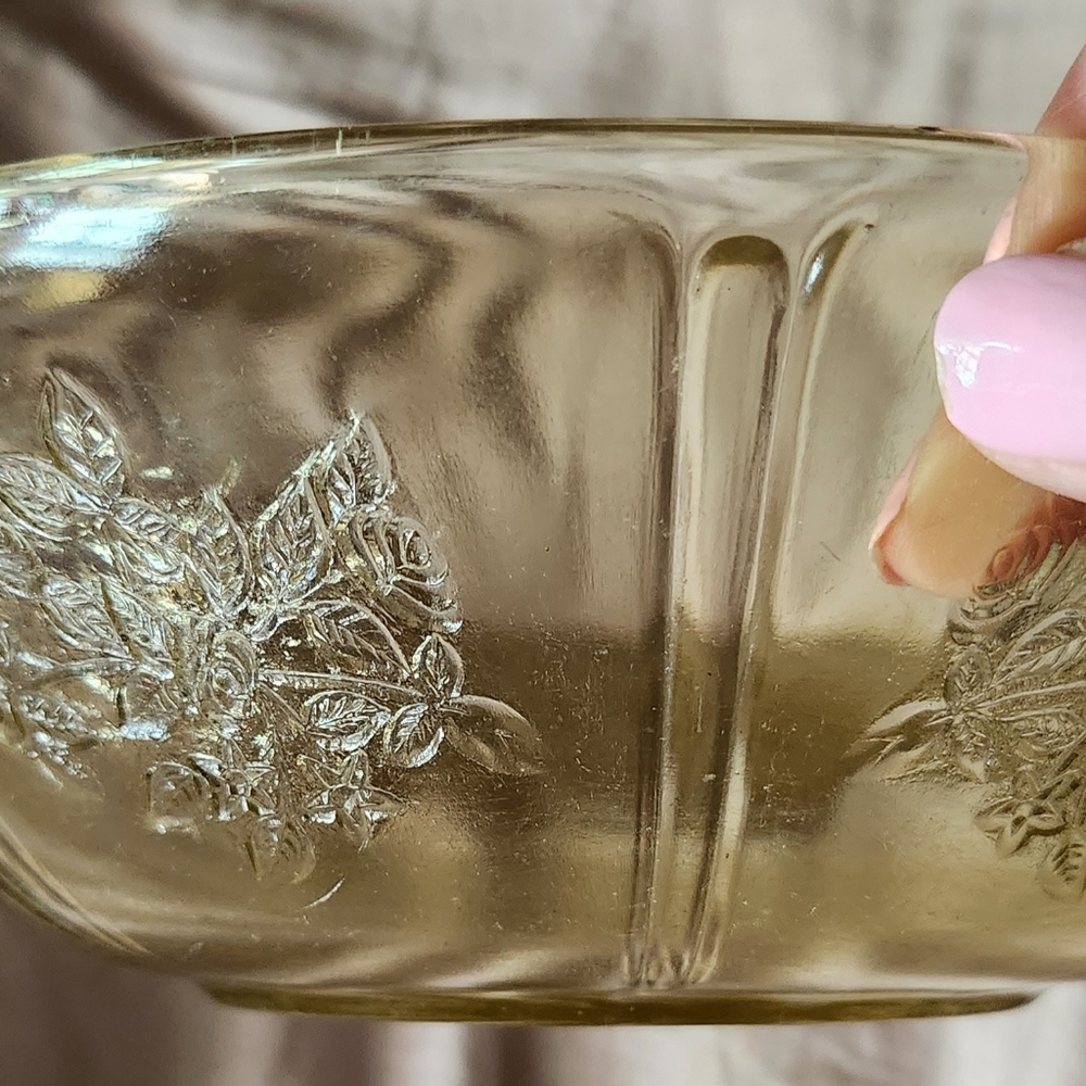 Federal glass bowl